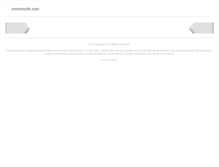 Tablet Screenshot of metronorth.com